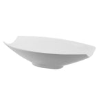 Thumbnail image #1 for Ten Strawberry Street Whittier WTR-14RECSAMBWL Porcelain Serving Bowl, White, Rectangular Samurai, 48 oz, 14-1/2" Case of 8