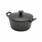 Thumbnail image #1 for Steelite International Genware London, GW Cast Iron GWC137 Cast Iron Casserole Dish with Lid, 22 oz, 7.25 x 5.38 x 4.25 in