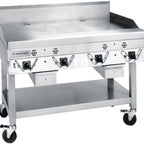 Thumbnail image #6 for Garland Master CG-48R 48-Inch Countertop Gas Rear-Drain Production Griddle, 1-Inch Polished Steel Plate, Electronic Thermostatic Controls