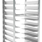 Thumbnail image #4 for Metro RD78N Mobile Pass-Thru Aluminum Pan Rack, Adjustable Slides, 13-Pan Capacity, 18 x 26-Inch Pans, End Loading