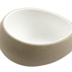 Thumbnail image #1 for G.E.T. cheforward 31075-TOH/SND 3 oz Two-Tone Melamine Oval Ramekin, Honey/Sandstone Case of 48