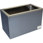 Thumbnail image #1 for AllPoints Foodservice Parts & Supplies SVP82600 Single Stainless Steel Syrup Rail, 18 in, Holds 3 or 4 Jars