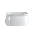 Thumbnail image #1 for CAC China Roosevelt RSV-HSP Porcelain Rectangular Embossed Sugar Packet Holder, 3-3/4"L x 2-3/4"W x 1-7/8"H Case of 4 Dozen