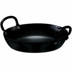 Thumbnail image #1 for Browne USA Foodservice Thermalloy® 573748 Carbon Steel Nonstick Fry Pan, 7-4/5-Inch, Induction Ready, Riveted Handles