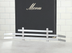 Thumbnail image #4 for American Metalcraft Polished Stainless Steel Counter Setup Menu Holder, 15-1/2 x 5 Inch