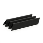 Thumbnail image #1 for Global Tableware Collective Comas, Les Essences MPA7592 Rectangular Aluminum Taco Holder, Vintage Black, 9.5 x 4.75 x 1.625 in