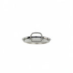 Thumbnail image #1 for Tuxton China Tuxsteel WSZW-071 Round Stainless Steel Pot Lid, 7-1/8-Inch Diameter, Rivetless Handle Case of 10