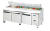 Thumbnail image #7 for Arctic Air 94-Inch Three-Section Refrigerated Pizza Prep Table with Cutting Board