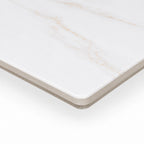 Thumbnail image #1 for JustChair TTSINSTO-3048 Rectangular Sintered Stone Table Top, 30"W x 48"D, 7/8" Thick, Reverse Bevel Edge