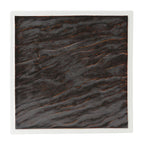 Thumbnail image #1 for Tuxton China Kona GKP-502 Square Porcelain Plate, 10", Narrow Rim, Textured Case of 6