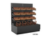 Thumbnail image #5 for Structural Concepts Addenda 72-Inch Self-Service Bread Wall Display Case with 3 Lighted Shelves