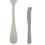 Thumbnail image #1 for Steelite La Tavola, Norma SS 5508J045 Butter Knife, 7-1/4", Solid Handle, 13/0 Stainless Steel Pack of 1 Dozen