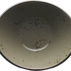 Thumbnail image #1 for International Tableware Splash™ SH-910-GS 5-Inch Oval Stoneware Bowl, 7 oz, Green Smoke Reactive Glaze Case of 2 Dozen