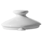Thumbnail image #1 for Tableware Solutions USA Plain White by Continental 51CCPWD060 White China Teapot Lid Only, Scratch Resistant, Oven/Microwave Safe Case of 12