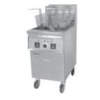 Thumbnail image #1 for Keating of Chicago Instant Recovery 20TS Gas Floor Fryer, 20-Inch Square Fry Pot, 100 lb Fat Capacity, Solid-State Controls