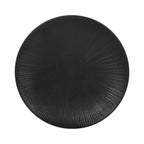 Thumbnail image #1 for G.E.T. Hermosa - EGS B379103-B Round Black Melamine Plate, 10-1/4" Diameter x 1-1/4" High Case of 6