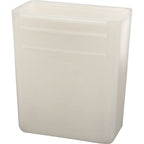 Thumbnail image #1 for AllPoints Foodservice Parts & Supplies Bobrick 1412086 Plastic Waste Receptacle, 8-3/8" H x 4-1/8" W x 7-1/8" L