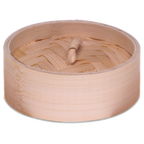 Thumbnail image #1 for JB Prince Comatec R652 LID Steamer Lid, 3" Diameter, Bamboo, Natural