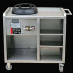Thumbnail image #5 for Town Equipment 224800 Mobile Single-Chamber Gas Wok Range, 24-Inch Base, Stainless Steel, Manual Knobs