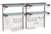 Thumbnail image #2 for Metro SmartWall Life Double-Wide Two-Tier Wall-Mounted Starter Unit for Sinks with 4 MetroMax 4 Shelves