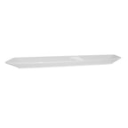 Thumbnail image #1 for Tableware Solutions USA William Fine Bone JX34-A006-03 Rectangular China Platter, Coupe Rim, 17-3/4" x 3-1/2" Case of 24