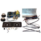 Thumbnail image #1 for AllPoints Foodservice Parts & Supplies 461408 Temperature Control Kit Board with Knobs, Wire Leads, Connectors and Faceplate Decal