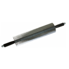 Thumbnail image #1 for Matfer Bourgeat 141006 Rolling Pin Dough Cutter, 26"L x 3-7/8" Dia., 38 Plastic Blades, Adjustable Gap, Handles, Stainless Steel