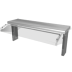 Thumbnail image #1 for Duke Manufacturing Thurmaduke TS530-102 Double-Sided Buffet Sneeze Guard, Flip-Up Acrylic, 101-5/8"W x 40"D x 18"H