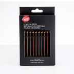Thumbnail image #1 for TableCraft Products 12257 Bronze 18/8 Stainless Steel Cocktail Picks, 4.25" Case of 48