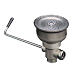 Thumbnail image #1 for Component Hardware Encore D63-4151 Twist Handle Waste Outlet, 6-1/2" Sink Opening, 1-1/2" Drain Outlet, Overflow Outlet