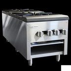 Thumbnail image #5 for Serv-Ware SSSP-2 Double Stock Pot Gas Range, Natural Gas, 18-Inch Wide, 2 Burners