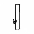 Thumbnail image #1 for G.E.T. Frilich Connect 8159071 Replacement Juice Dispenser, 3.2 qt, Acrylic Container, Stainless Steel Faucet and Lid, Cooling Packs, Without Base