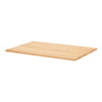 Thumbnail image #1 for Steelite International Creations Buffet 7369MW507 Gastronorm 1/1 Rectangle Serving Tile, Blonde Wood