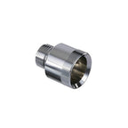 Thumbnail image #1 for Fisher 43001 Faucet Adapter, 3/8 in Male x Swivel Male, Lead-Free, Chrome-Plated Polished Brass