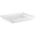 Thumbnail image #1 for Libertyware FSB18263-W Commercial Food Storage Box, White, 26"W x 18"D x 3.5"H, NSF Case of 6