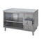 Image for Tarrison Products Ltd. Servery TC-CO3072D-KIT Stainless Steel Underbar Work Table, Open Front, 72"W x 30"D, Flat Top, 3 Locking Drawers