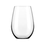Thumbnail image #1 for Reserve by Libbey - Renaissance 9015 Stemless All-Purpose Wine Glass, 16 oz, Partially Tempered Clear Glass