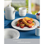 Thumbnail image #2 for Steelite Homer, Kensington HL8856900 7 oz China Stacking Bouillon Cup, 3-1/2" x 2-3/8"H Case of 3 Dozen