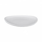 Thumbnail image #1 for G.E.T. Swirl - EGS DS10-W White Melamine Round Plate, 10 in Diameter x 1-1/4 in High, Swirl Design Case of 6
