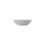Thumbnail image #1 for Tuxton China Zion VWD-045G Porcelain Embossed Fruit Dish, 5-1/2 oz., 4-3/4" Diameter, Matte White Case of 3 Dozen