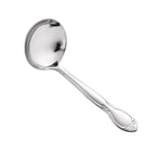 Thumbnail image #1 for CAC China Louvre 3023-36 Ladle, 1 oz, 7 in L, One-Piece, Extra Heavy Weight, 18/0 Stainless Steel Case of 18 Dozen