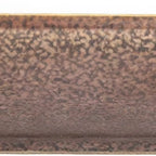 Thumbnail image #3 for International Tableware Alloy™ AL-13-CM Deep Stoneware Platter, 11-5/8" x 5-7/8", Rectangular Racetrack, Copper Mine Reactive Glaze 1 Dozen