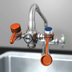 Thumbnail image #2 for Faucet-Mounted Eye Wash Attachment for Standard Spouts with Adjustable Aerated Heads