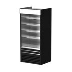 Thumbnail image #1 for Turbo Air TOM-36EBS-N Vertical Open-Air Display Merchandiser, 4 Solid Shelves, Self-Contained Refrigeration, 36"W x 29-1/2"D x 80-1/2"H