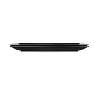 Thumbnail image #2 for G.E.T. Wave - EGS M1018RC-B Rectangular Melamine Platter, Black, 18-3/8" x 10" x 1-1/2" Case of 3