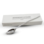 Thumbnail image #1 for Korin Inc SPN-165 Stainless Steel Quenelle Spoon