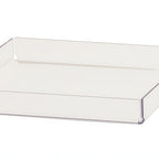Thumbnail image #1 for Cal-Mil 280-T Replacement Tray Bin, 10"W x 10"D, Clear Acrylic Case of 2