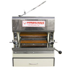 Thumbnail image #2 for American Eagle Food Machinery AE-BS01-1/0 Countertop Automatic Bread Slicer, 1" Slices, 15" Maximum Loaf Size