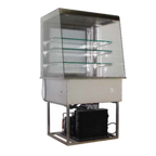 Thumbnail image #1 for Piper Products/Servolift Eastern Omnitop OTR-3-R 58-Inch Drop-In Refrigerated Cold Food Display Case, Self-Serve, 3 Glass Shelves
