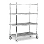 Thumbnail image #1 for SPG International Amco PS2448V Vented Steel-Reinforced Polymer Shelf, 48"W x 24"D, NSF